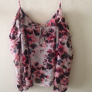 Off the shoulder with straps